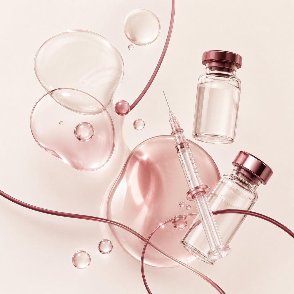 Ilustração de harmonização facial